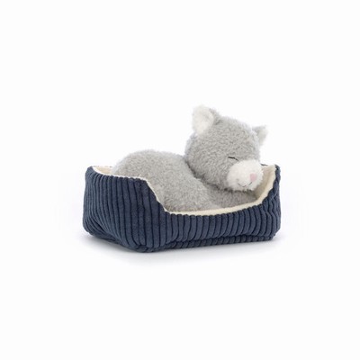 Jellycat Napping Nipper Gato | NXCJ-54691